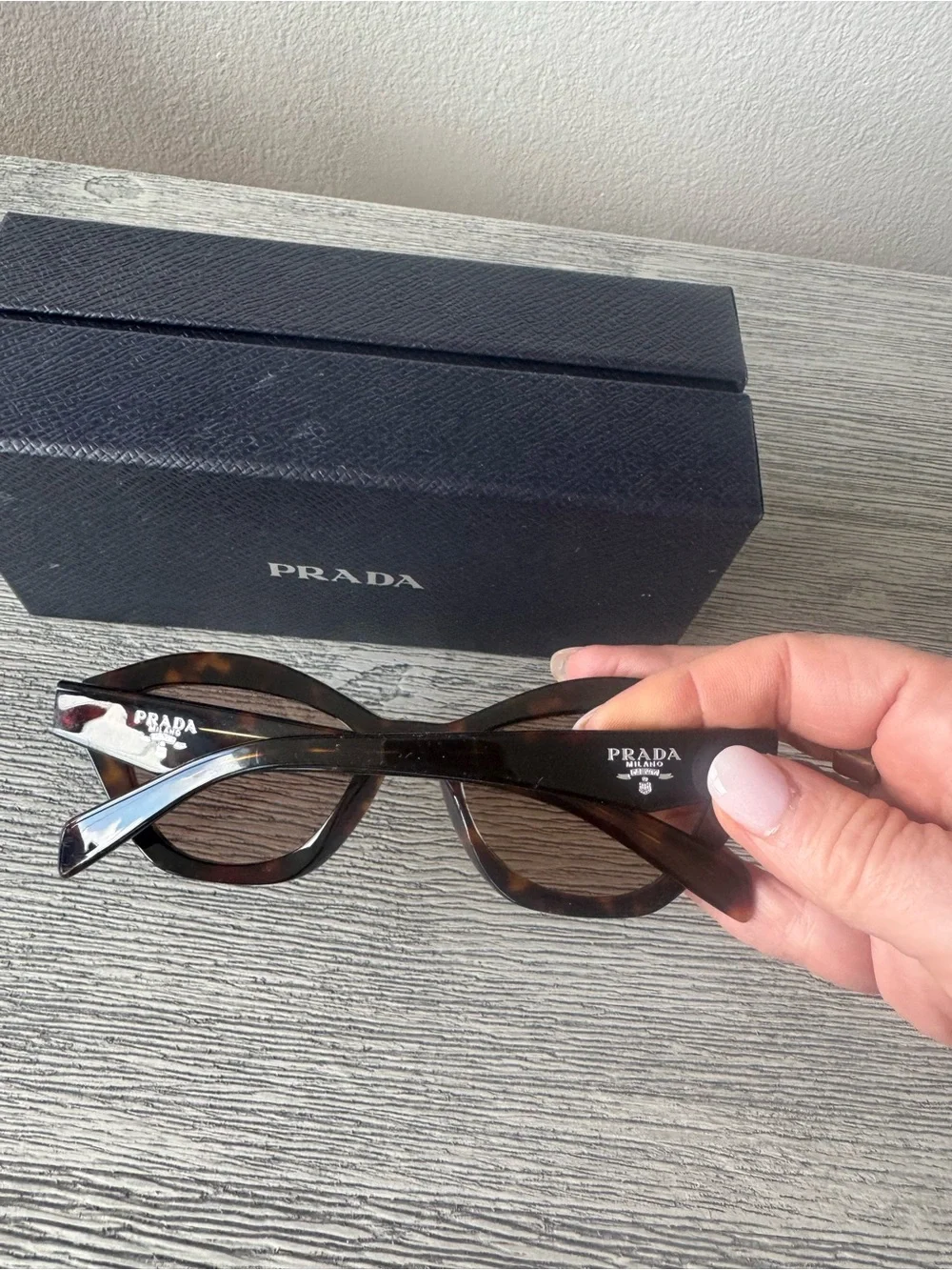 Prada Tortoise Butterfly Sunglasses, PRbA02S